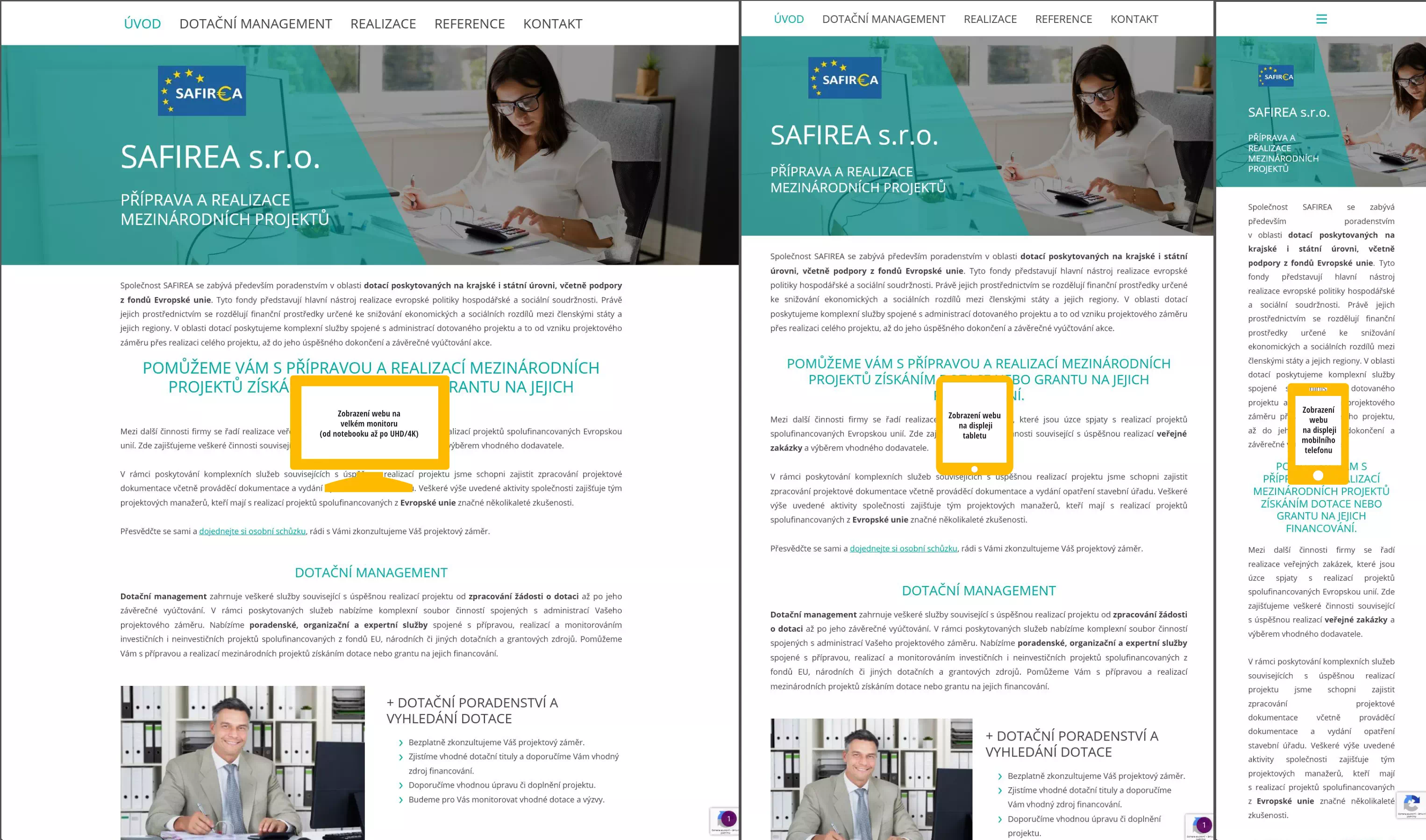 Reference Web - Dotace EU